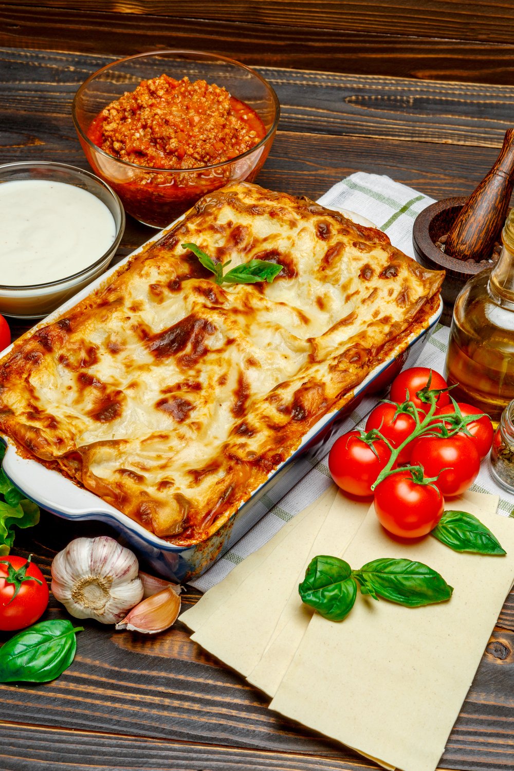 Golden Bechamel Pasta Dish