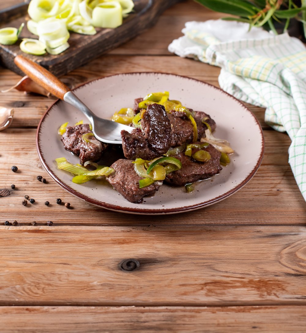 Dutch Slow Cooked Leeks Stew