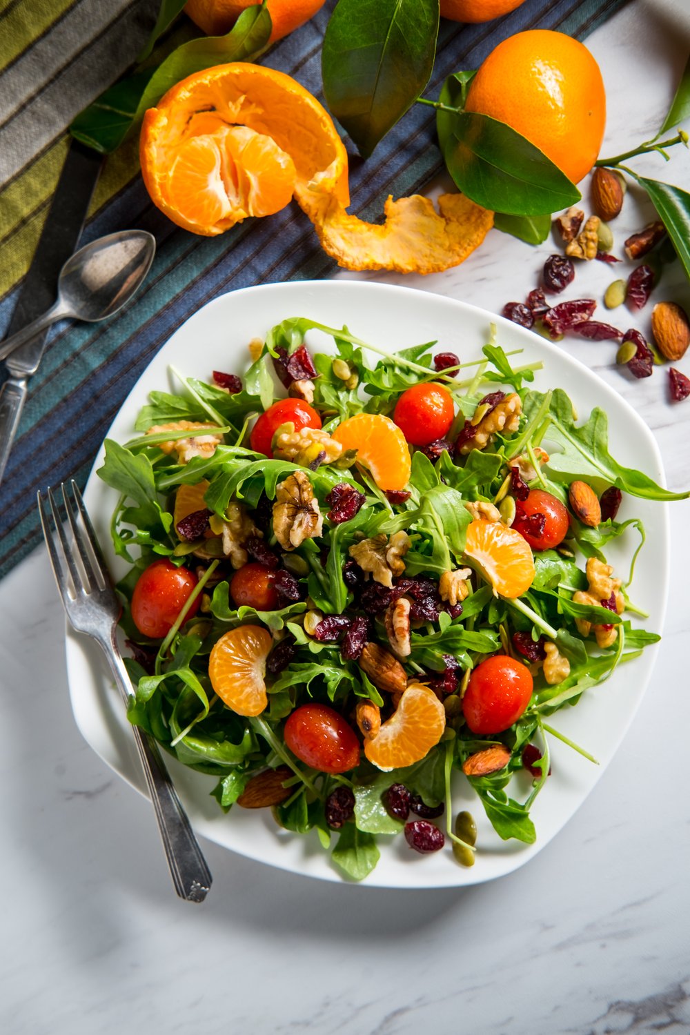 Pumpkin Garden Salad