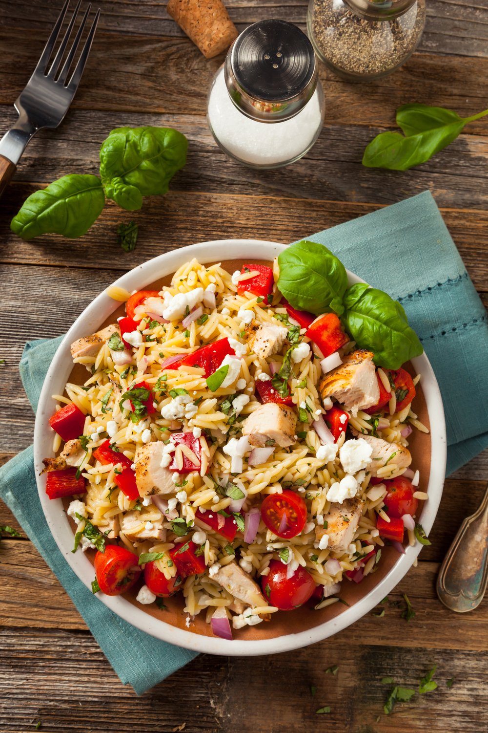 Greek Orzo Pasta Salad