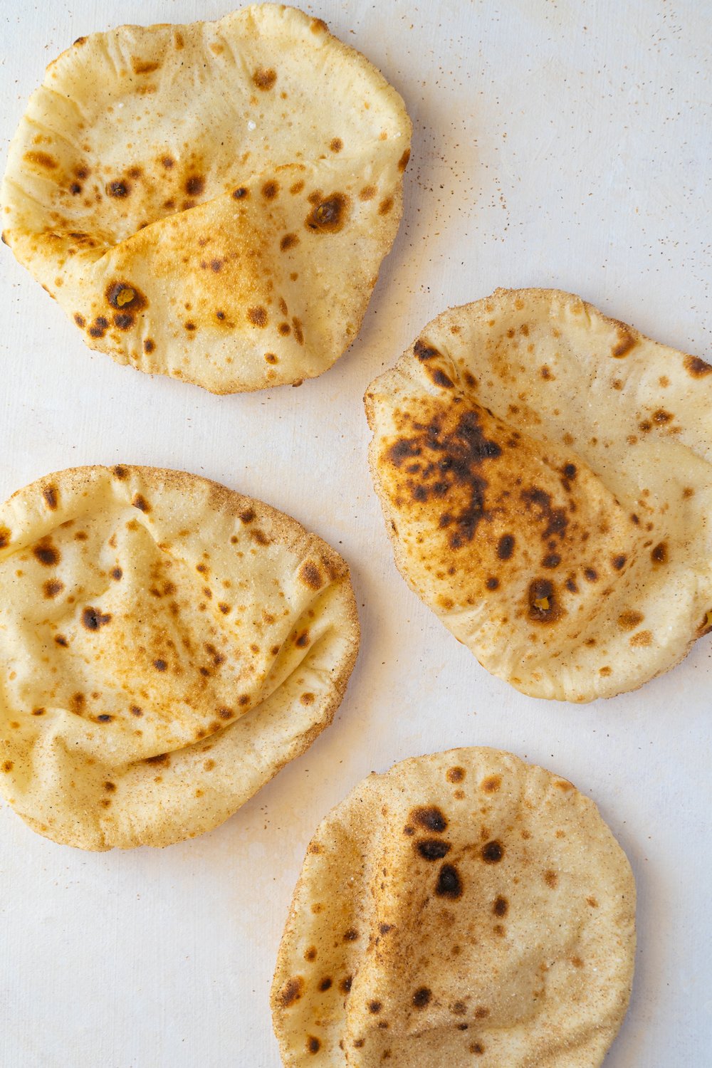Pan Method Pita Bread