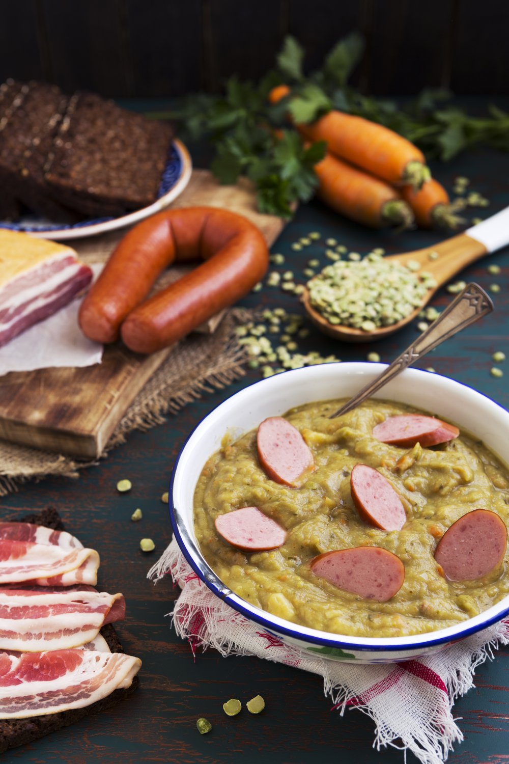 Hearty Winter Pea Soup