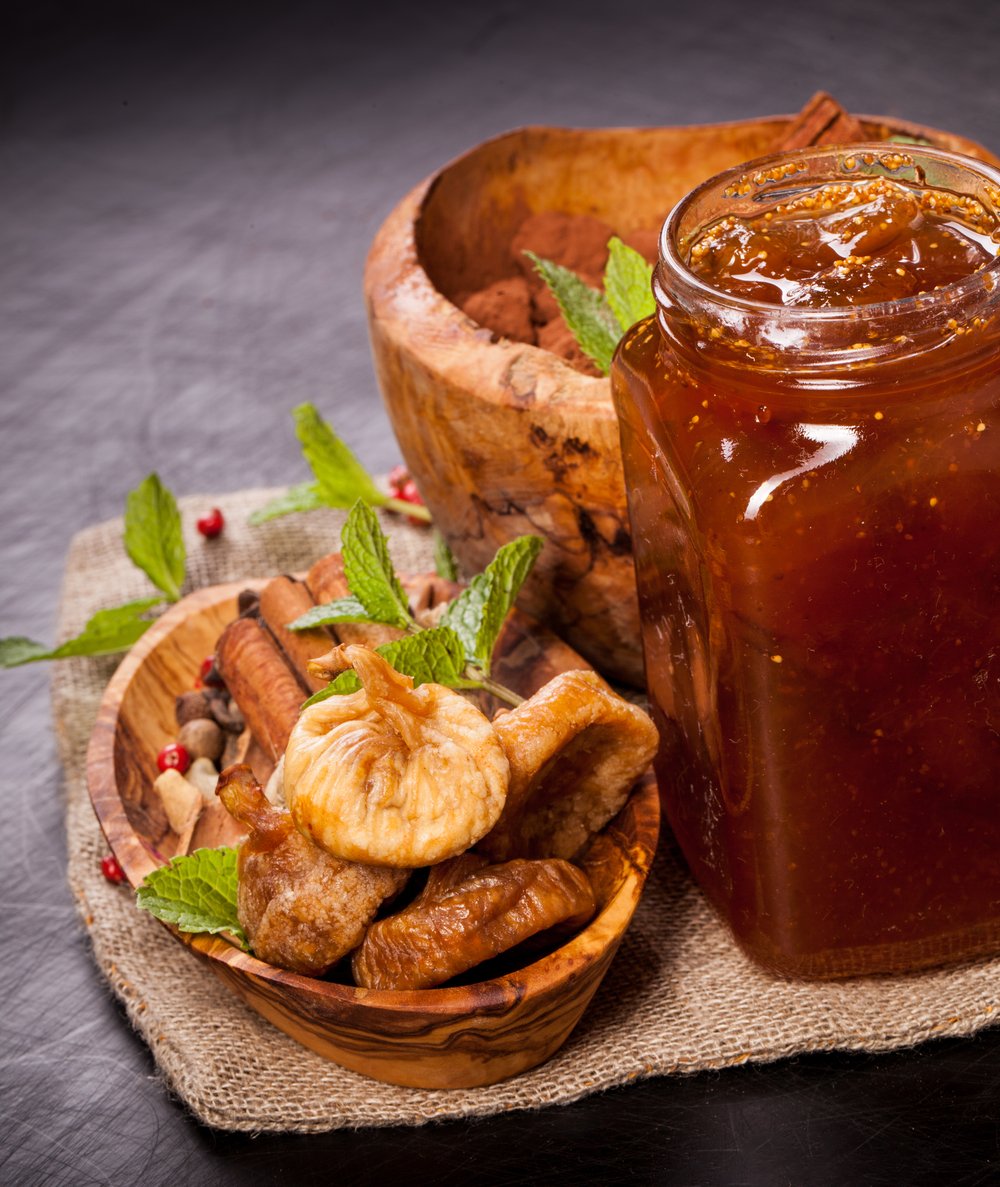 Dried Figs And Olives Jam