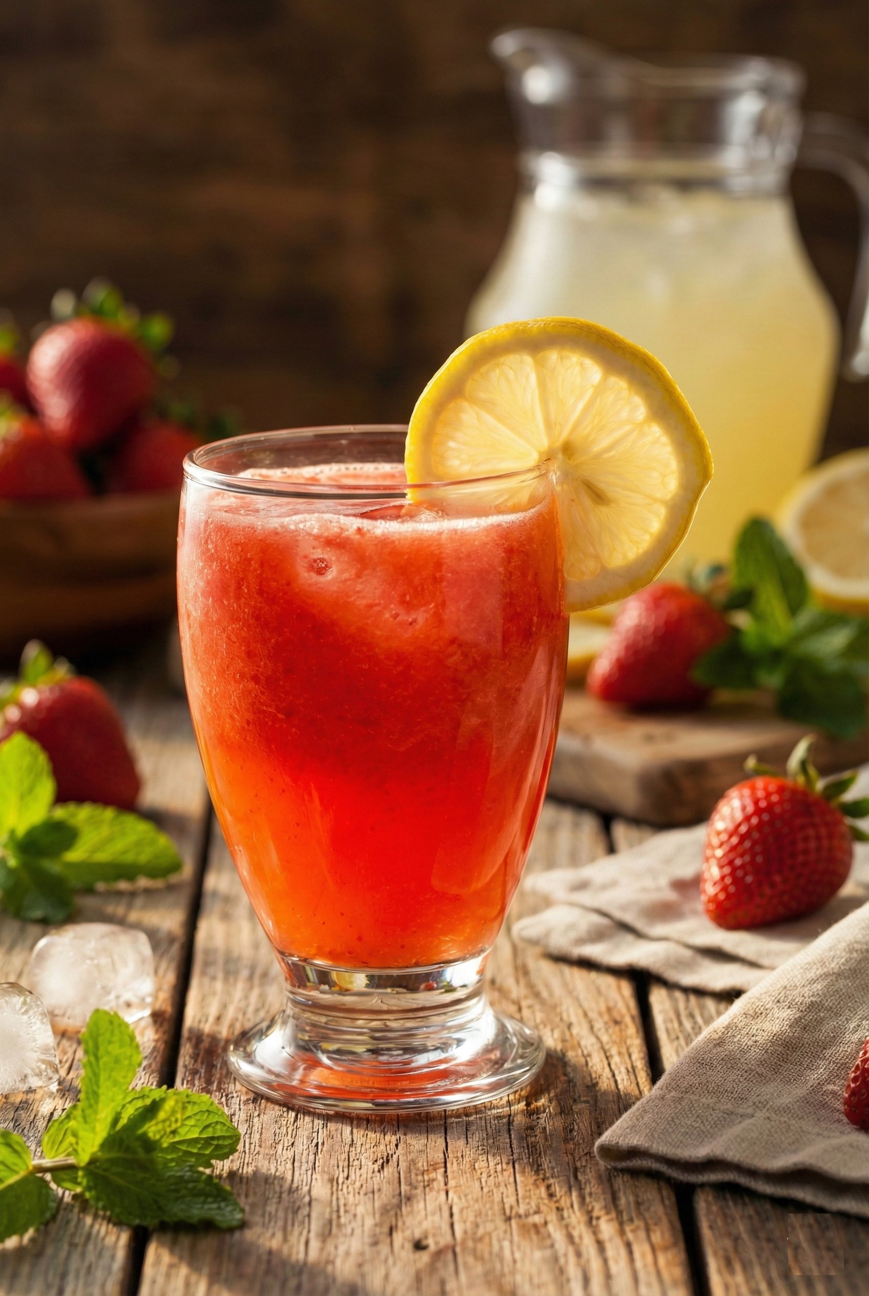 Summer Strawberry Lemonade
