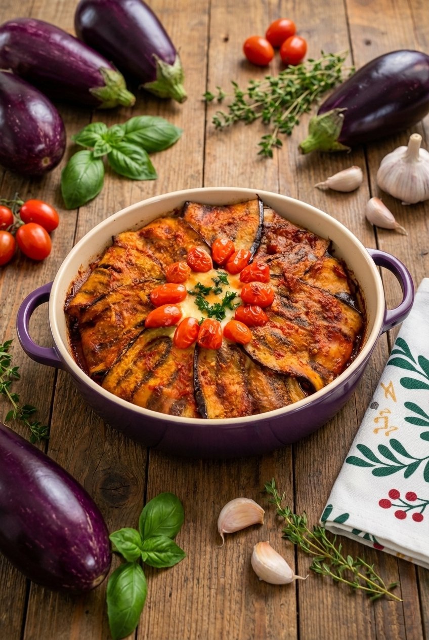 Baked Eggplant Casserole