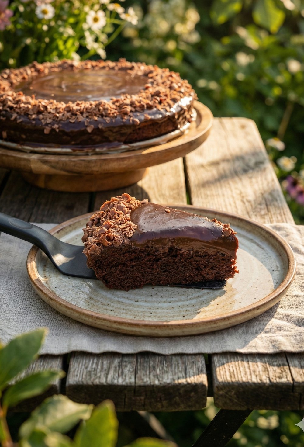 No-Oven Chocolate Cake Sensation