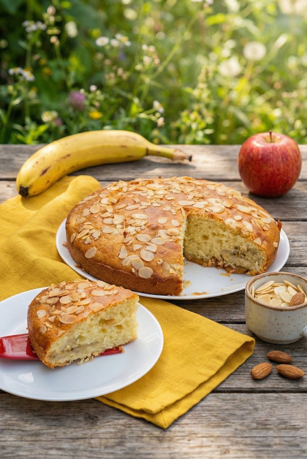 Apple Banana Cake