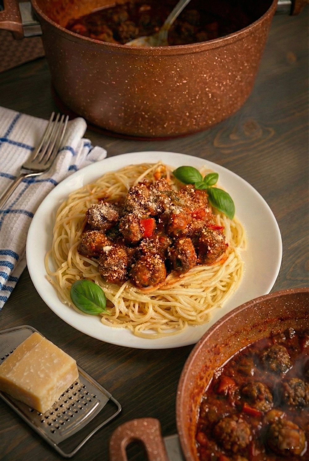 Classic Spaghetti & Meatballs